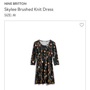 Nine Britton Skylee Brushed Knit Dress